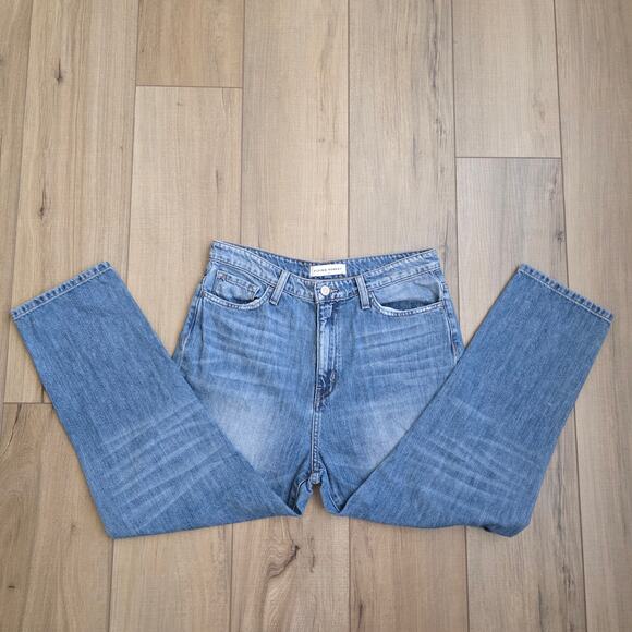 Flying Monkey High Rise Straight Cropped Mom Jeans Women Sz 28 B2789 - Picture 10 of 10